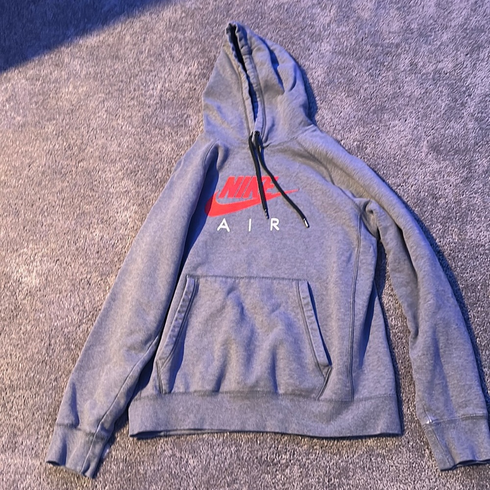 GRAY NIKE AIR HOODIE